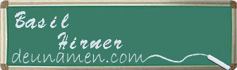 Basil Hirner Visitenkarte